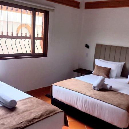 Hotel Santa Barbara Sachica Villa de Leyva Exteriör bild