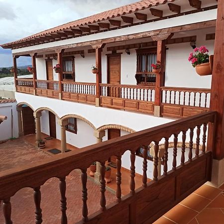 Hotel Santa Barbara Sachica Villa de Leyva Exteriör bild