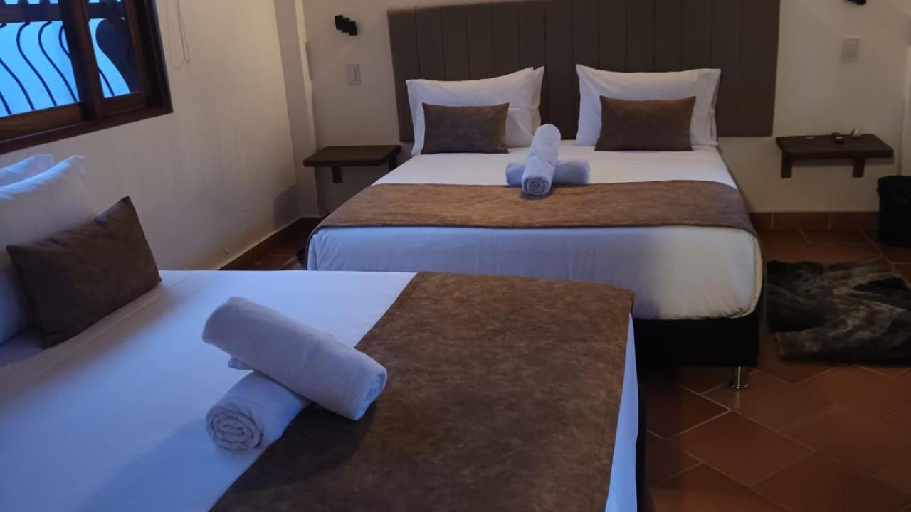 Hotel Santa Barbara Sachica Villa de Leyva Exteriör bild