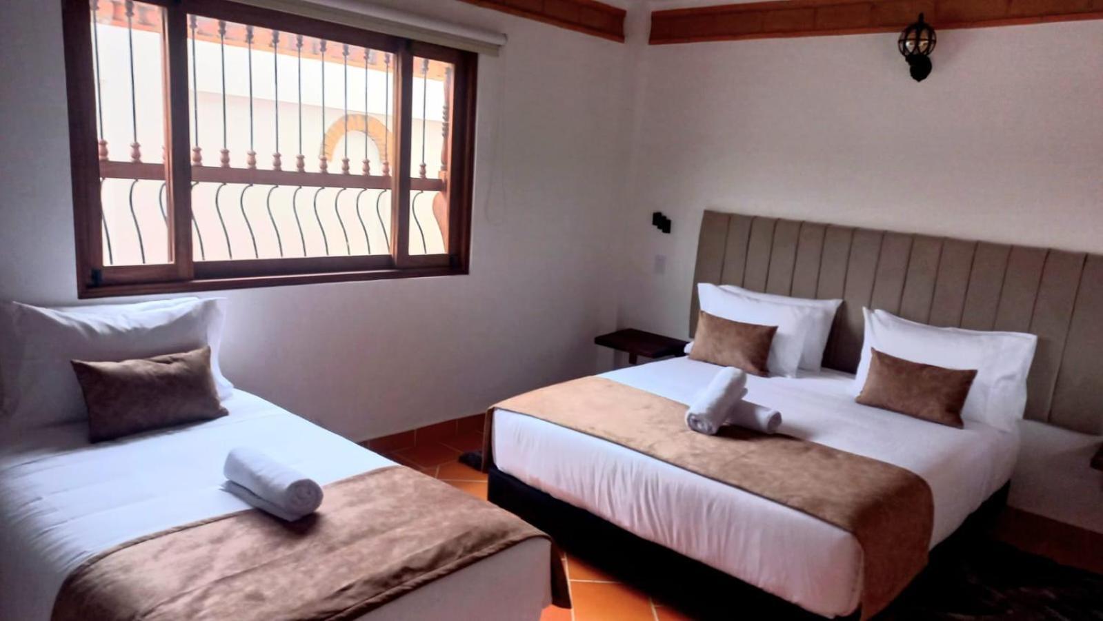 Hotel Santa Barbara Sachica Villa de Leyva Exteriör bild