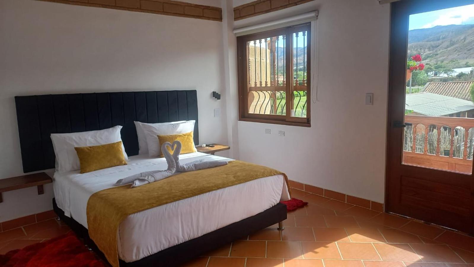 Hotel Santa Barbara Sachica Villa de Leyva Exteriör bild