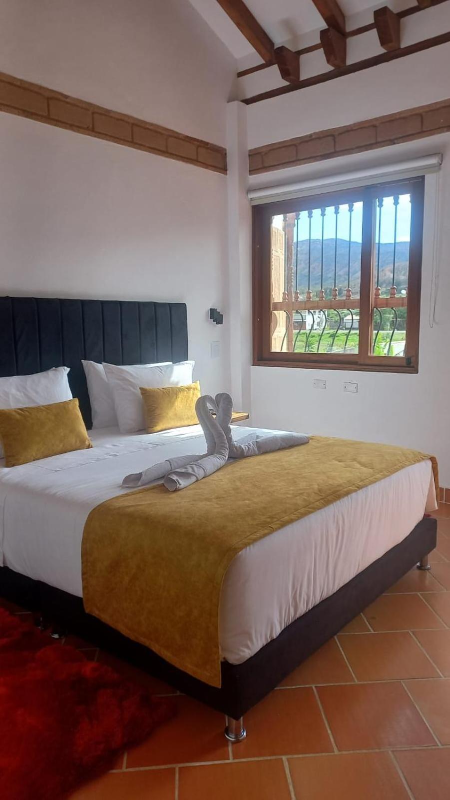 Hotel Santa Barbara Sachica Villa de Leyva Exteriör bild