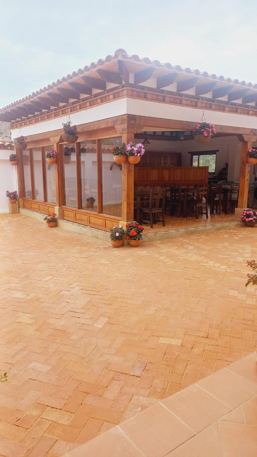 Hotel Santa Barbara Sachica Villa de Leyva Exteriör bild